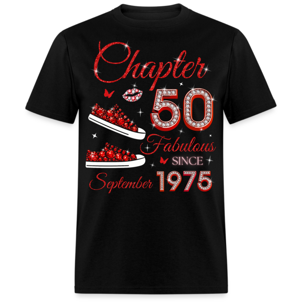CHAPTER 50 FAB SINCE SEPTEMBER 1975 (SNEAKER) UNISEX SHIRT
