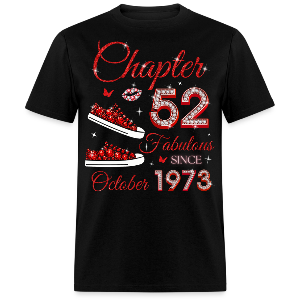 CHAPTER 52 FAB SINCE OCTOBER 1973 (SNEAKER) UNISEX SHIRT