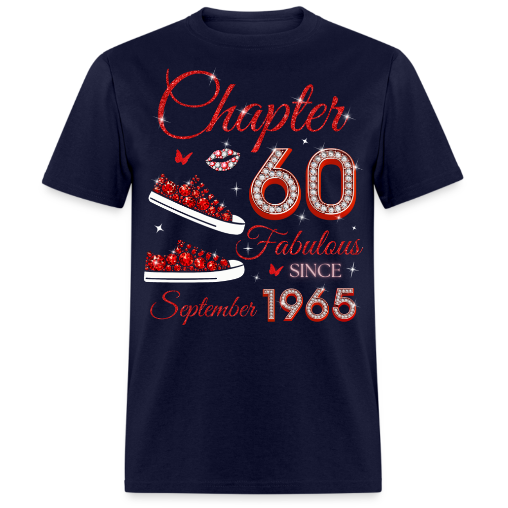CHAPTER 60 FAB SINCE SEPTEMBER 1965 (SNEAKER) UNISEX SHIRT