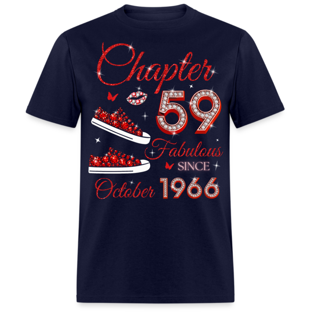 CHAPTER 59 FAB SINCE OCTOBER 1966 (SNEAKER) UNISEX SHIRT