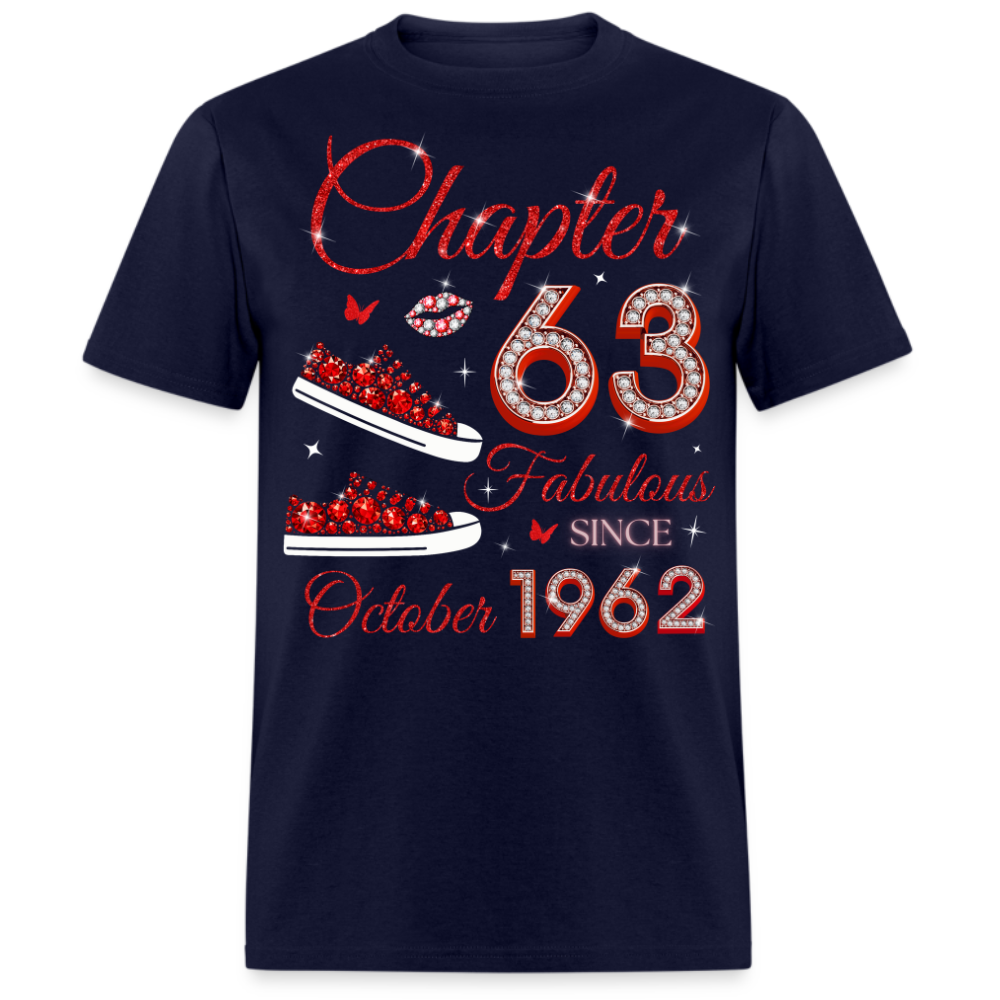 CHAPTER 63 FAB SINCE OCTOBER 1962 (SNEAKER) UNISEX SHIRT