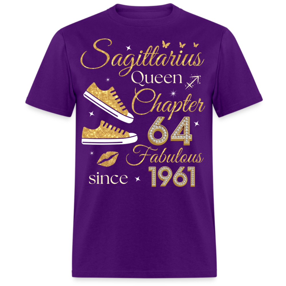 SAGITTARIUS QUEEN CHAPTER 64 FAB SINCE 1961 UNISEX SHIRT