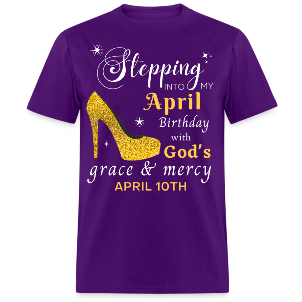 APRIL 10TH GOD'S GRACE UNISEX SHIRT