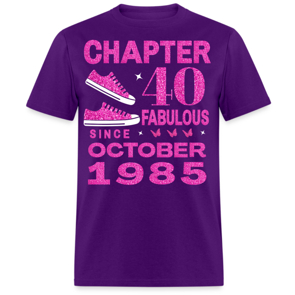 CHAPTER 40 OCTOBER 1985 UNISEX SHIRT
