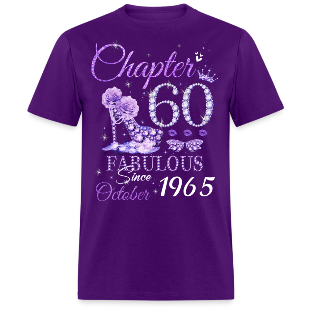 CHAPTER 60 FABULOUS SINCE OCTOBER 1965 UNISEX SHIRT