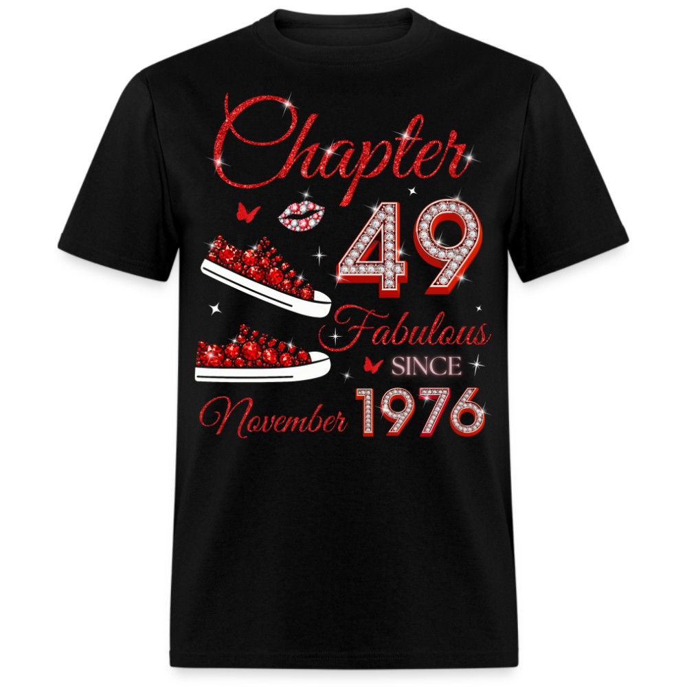 CHAPTER 49 FAB SINCE NOVEMBER 1976 (SNEAKER) UNISEX SHIRT