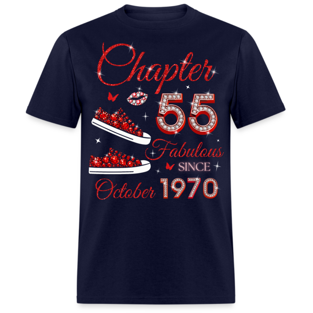CHAPTER 55 FAB SINCE OCTOBER 1970 (SNEAKER) UNISEX SHIRT