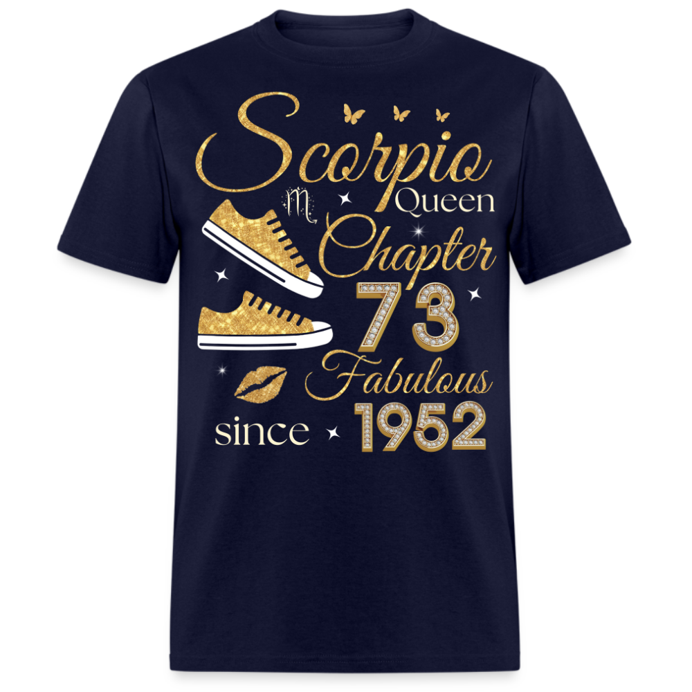 SCORPIO QUEEN CHAPTER 73 FAB SINCE 1952 UNISEX SHIRT