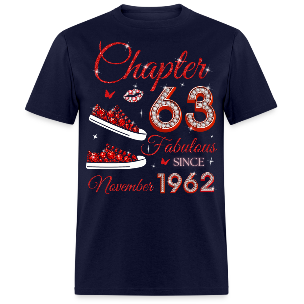 CHAPTER 63 FAB SINCE NOVEMBER 1962 (SNEAKER) UNISEX SHIRT