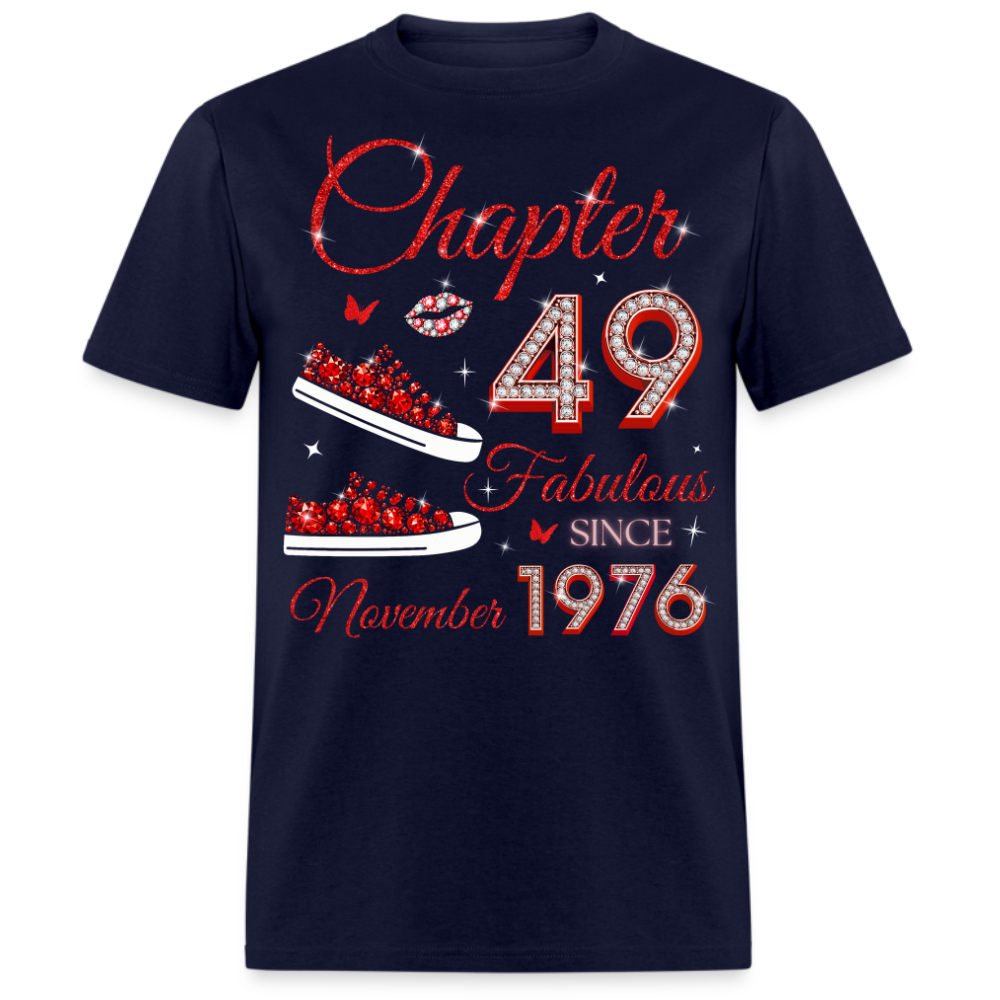 CHAPTER 49 FAB SINCE NOVEMBER 1976 (SNEAKER) UNISEX SHIRT