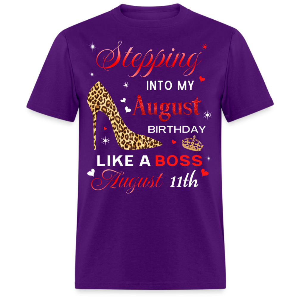 BIRTHDAY BOSS AUGUST 11TH