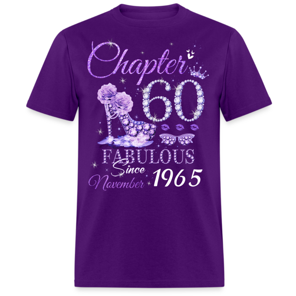 CHAPTER 60 FABULOUS SINCE NOVEMBER 1965 UNISEX SHIRT
