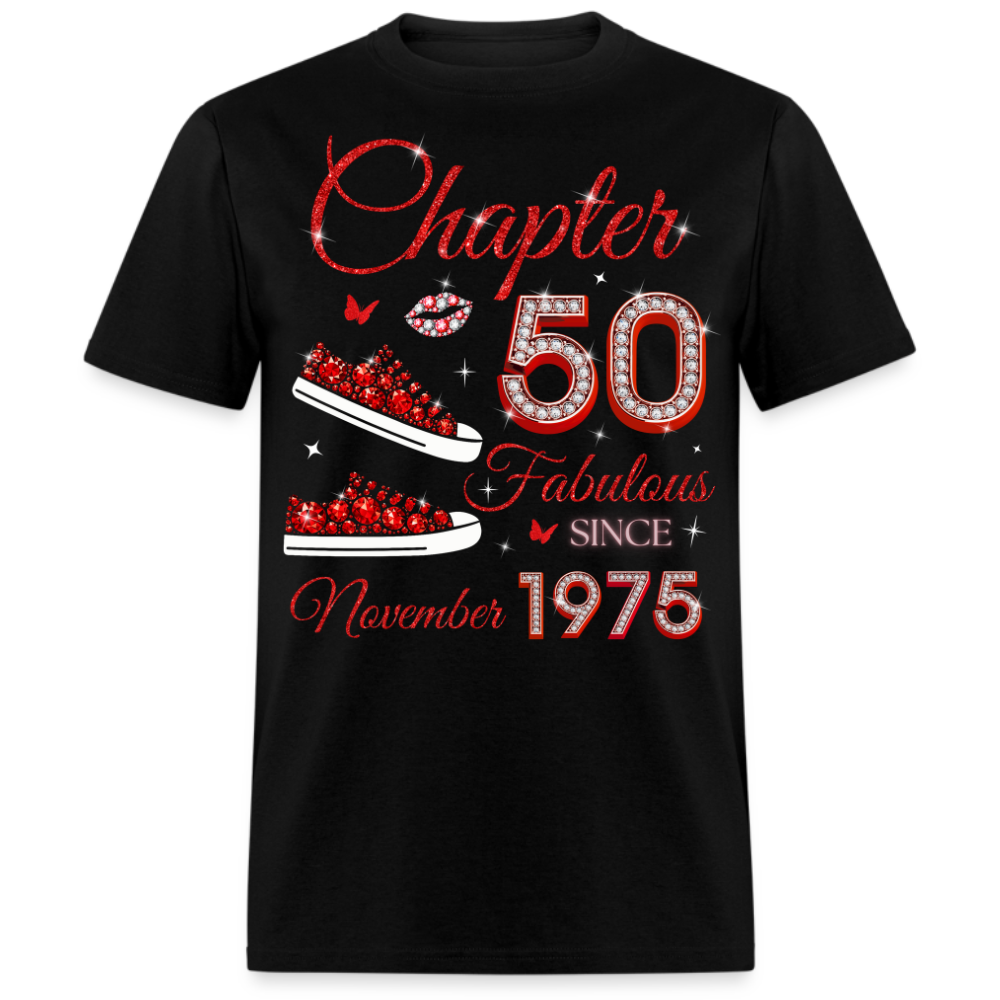 CHAPTER 50 FAB SINCE NOVEMBER 1975 (SNEAKER) UNISEX SHIRT
