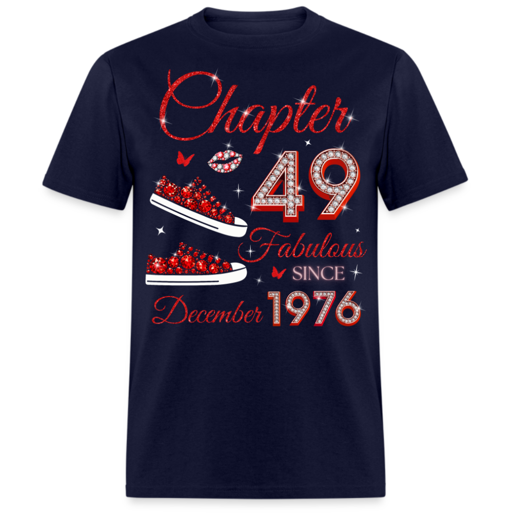 CHAPTER 49 FAB SINCE DECEMBER 1976 (SNEAKER) UNISEX SHIRT