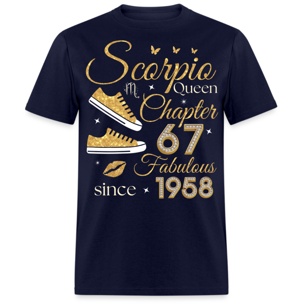 SCORPIO QUEEN CHAPTER 67 FAB SINCE 1958 UNISEX SHIRT