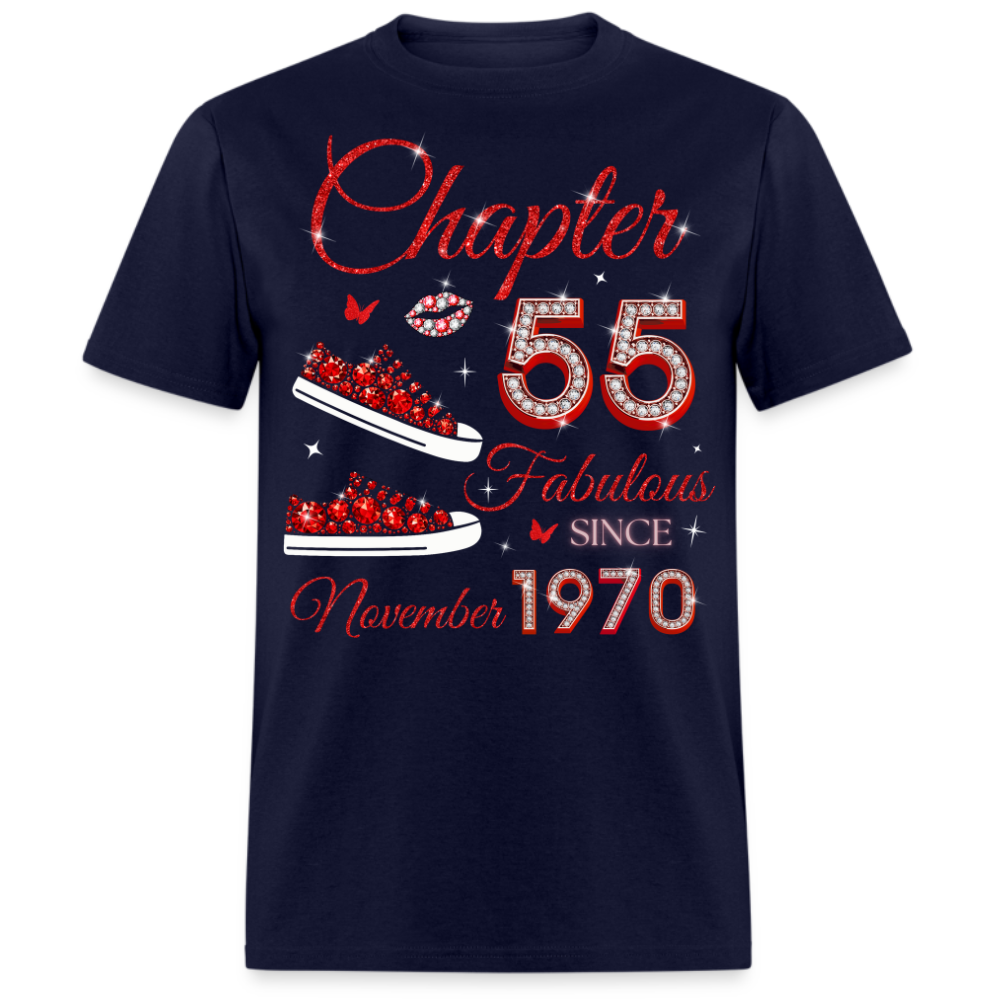 CHAPTER 55 FAB SINCE NOVEMBER 1970 (SNEAKER) UNISEX SHIRT