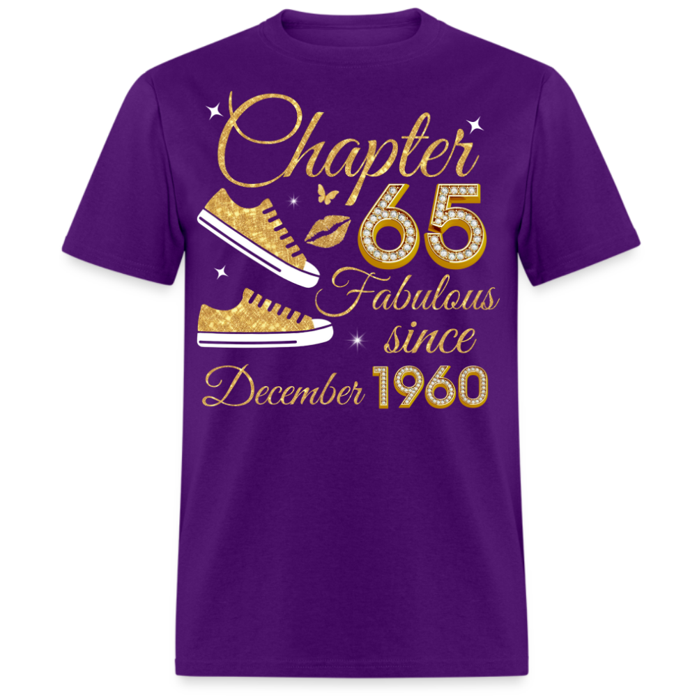 CHAPTER 65 FAB SINCE DECEMBER 1960 UNISEX SHIRT