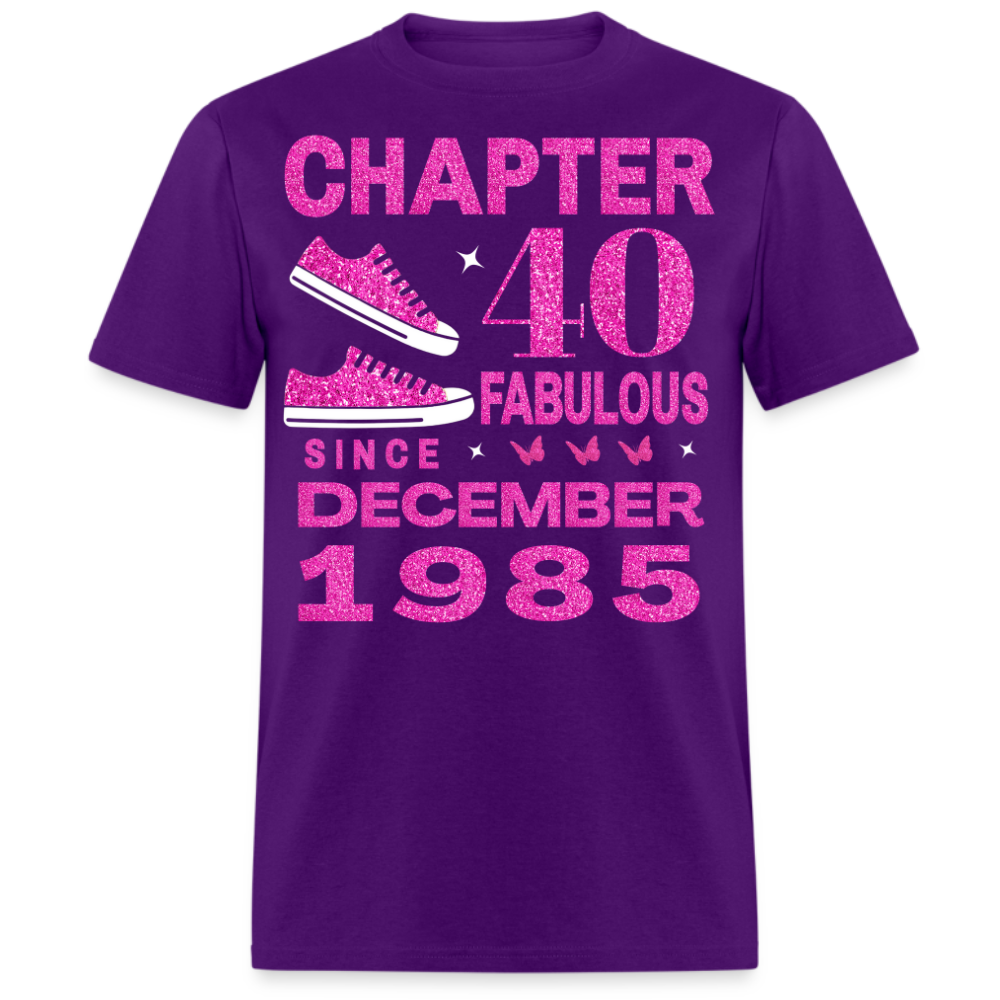 CHAPTER 40 DECEMBER 1985 UNISEX SHIRT