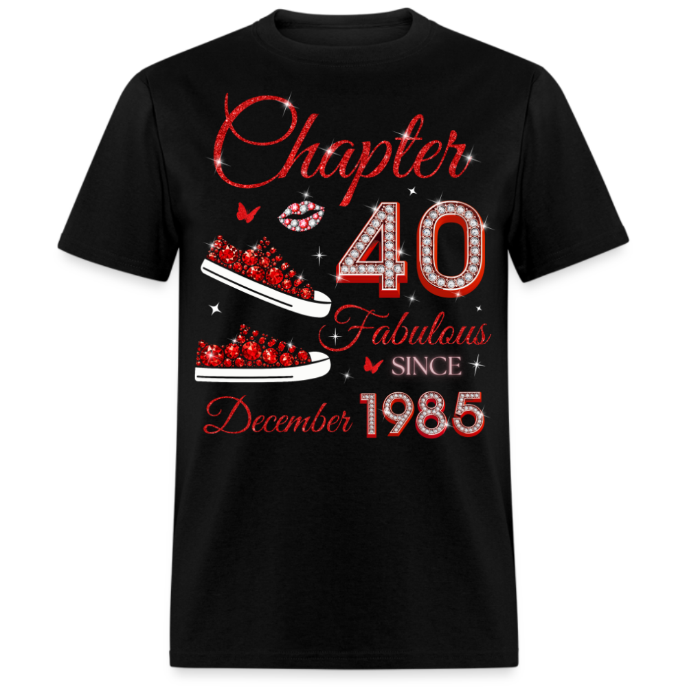 CHAPTER 40 FAB SINCE DECEMBER 1985 (SNEAKER) UNISEX SHIRT
