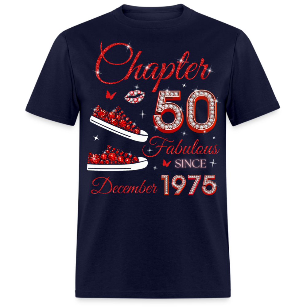 CHAPTER 50 FAB SINCE DECEMBER 1975 (SNEAKER) UNISEX SHIRT