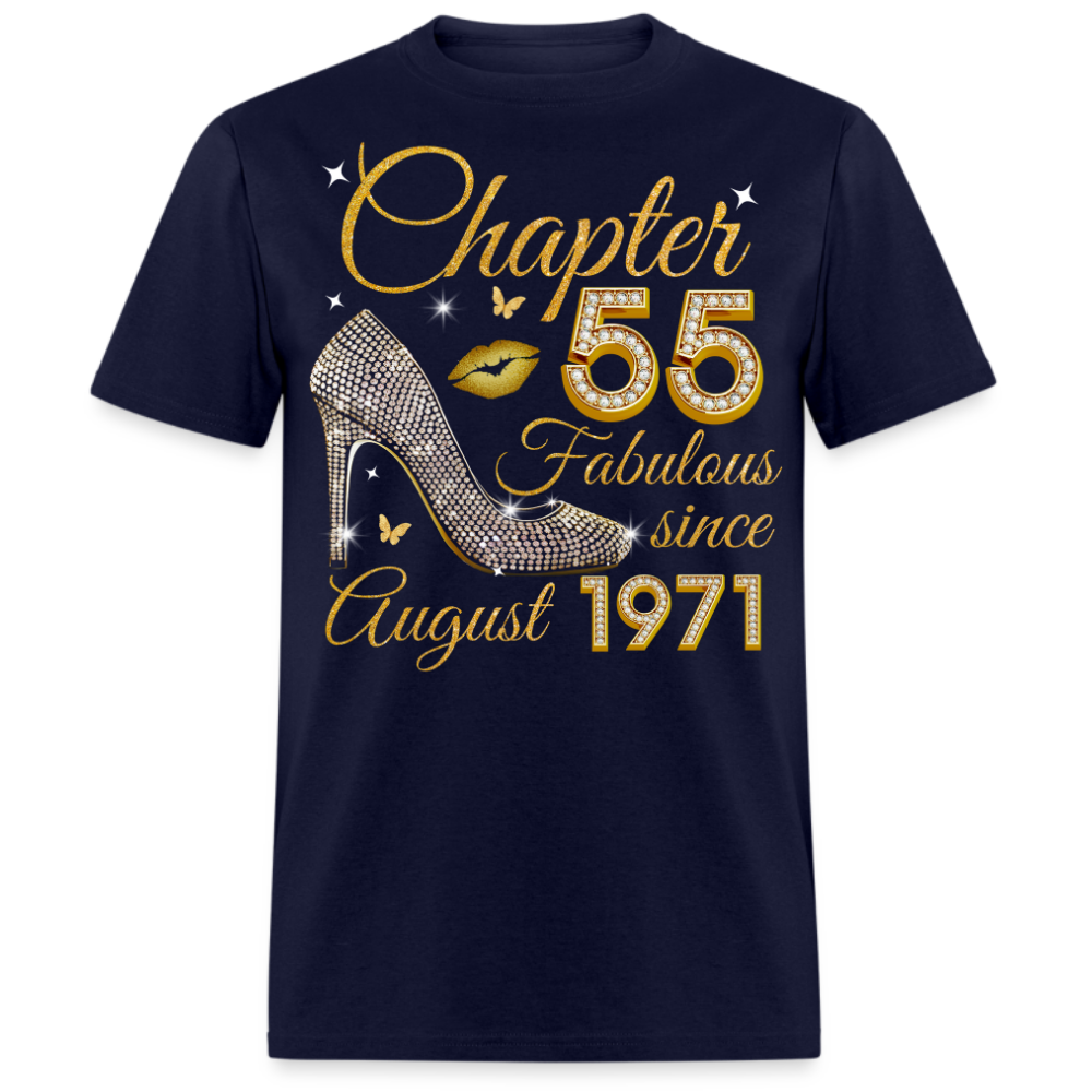 GOLDEN CHAPTER 55 FAB SINCE AUGUST 1971 UNISEX SHIRT