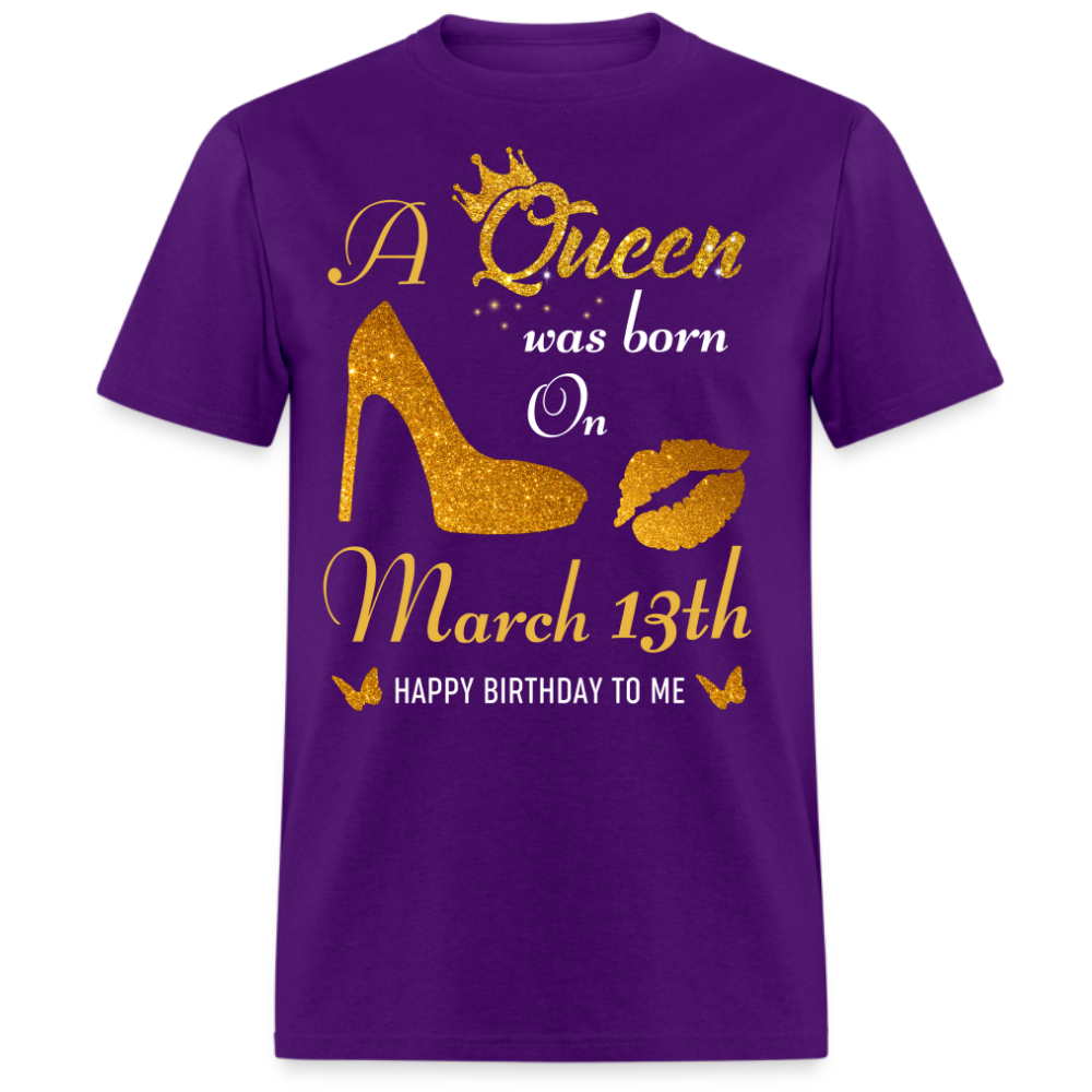 QUEEN 13TH MARCH UNISEX SHIRT