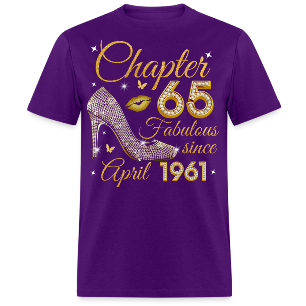 GOLDEN CHAPTER 65 FAB SINCE APRIL 1961 UNISEX SHIRT
