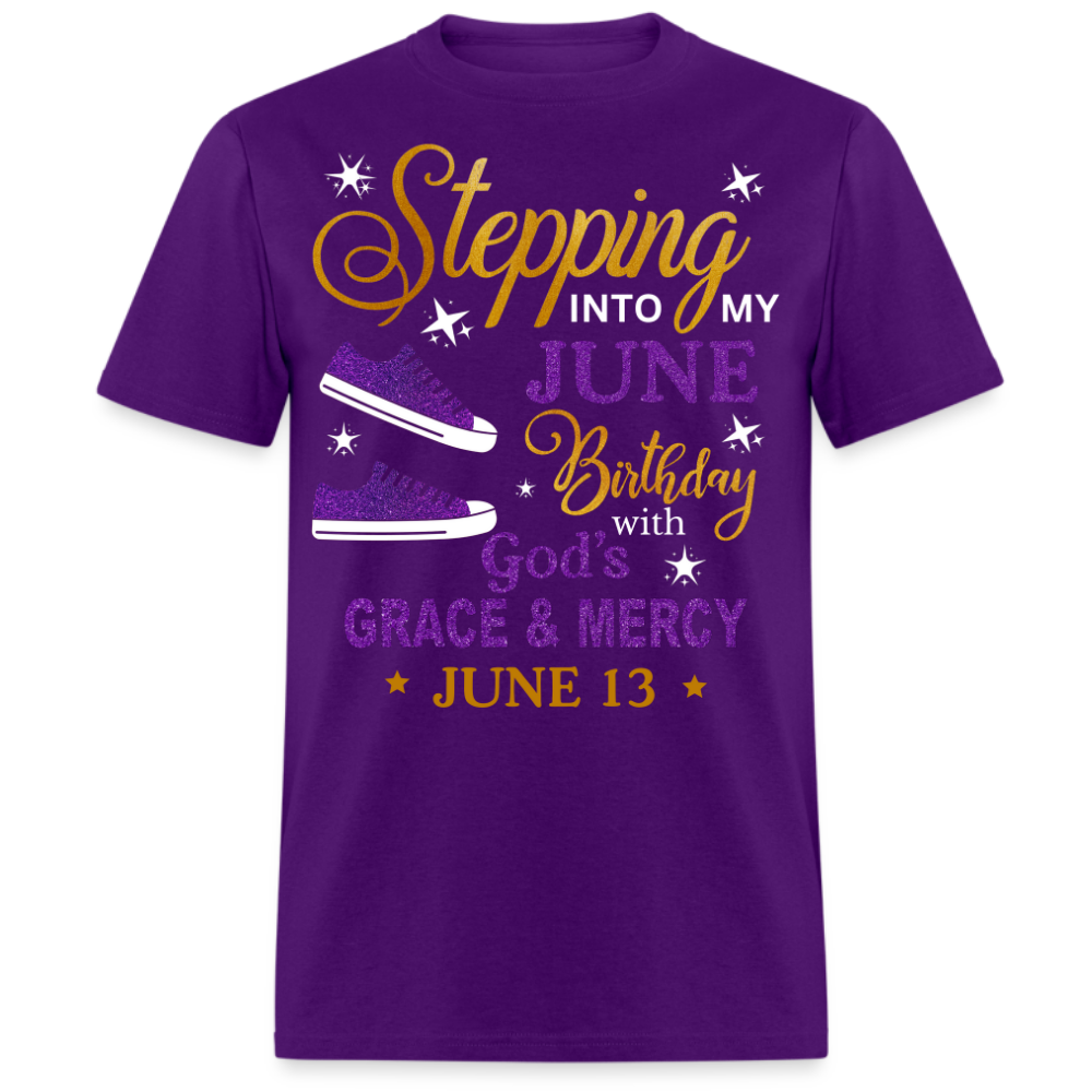 JUNE 13 GRACE & MERCY UNISEX SHIRT