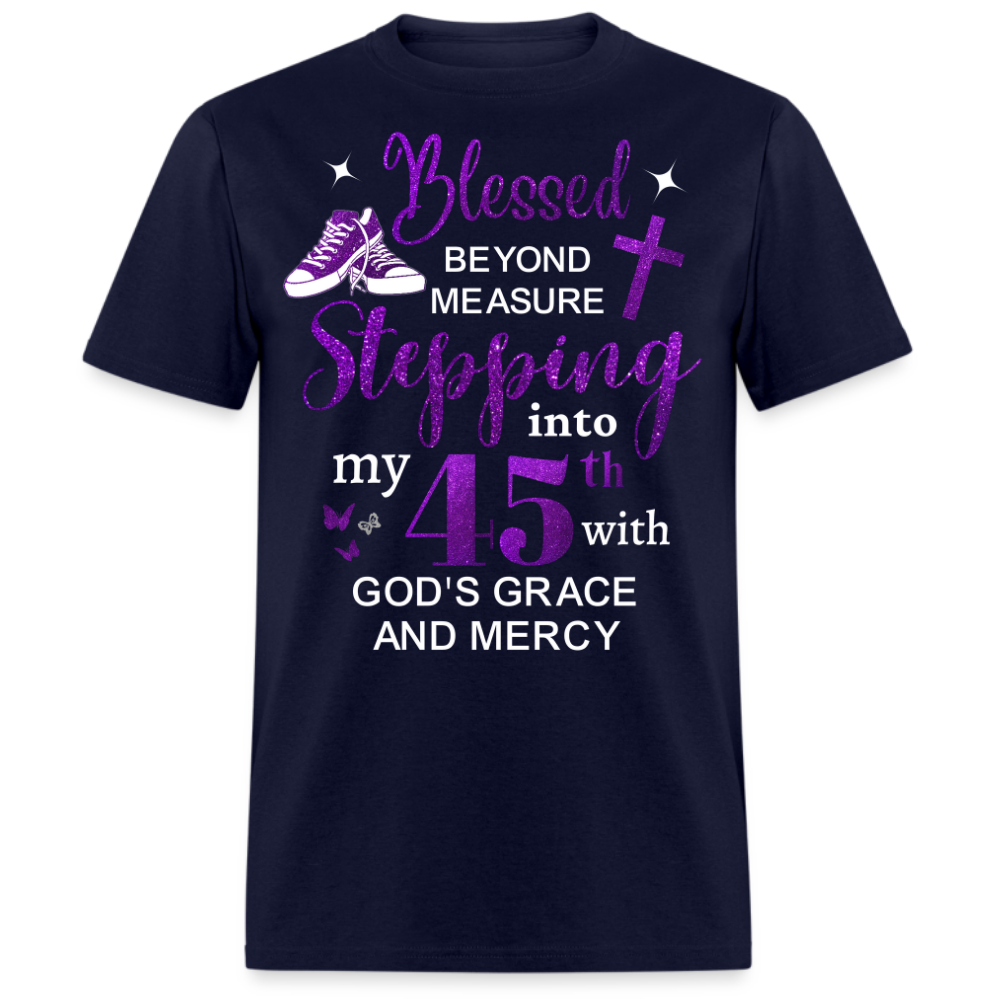 45TH BLESSED BEYOND MEASURE UNISEX SHIRT