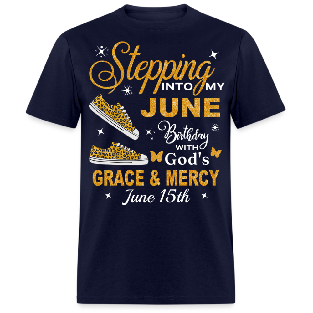 STEPPING 15 JUNE BIRTHDAY UNISEX SHIRT