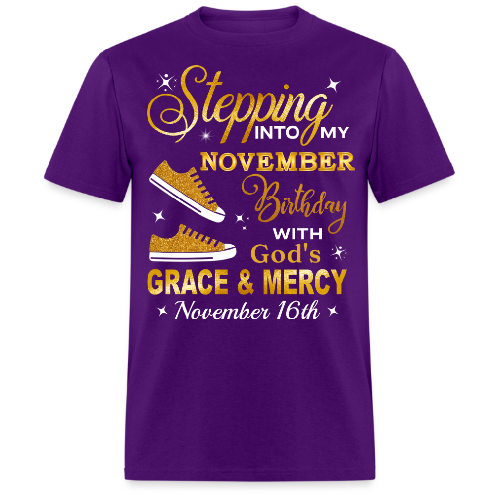 16TH NOVEMBER GOD'S GRACE UNISEX SHIRT