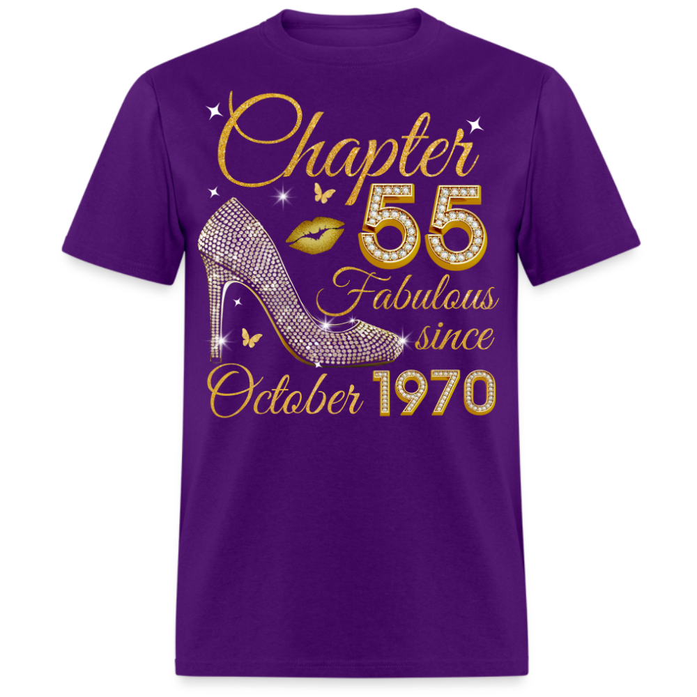 GOLDEN CHAPTER 55 FAB SINCE OCTOBER 1970 UNISEX SHIRT