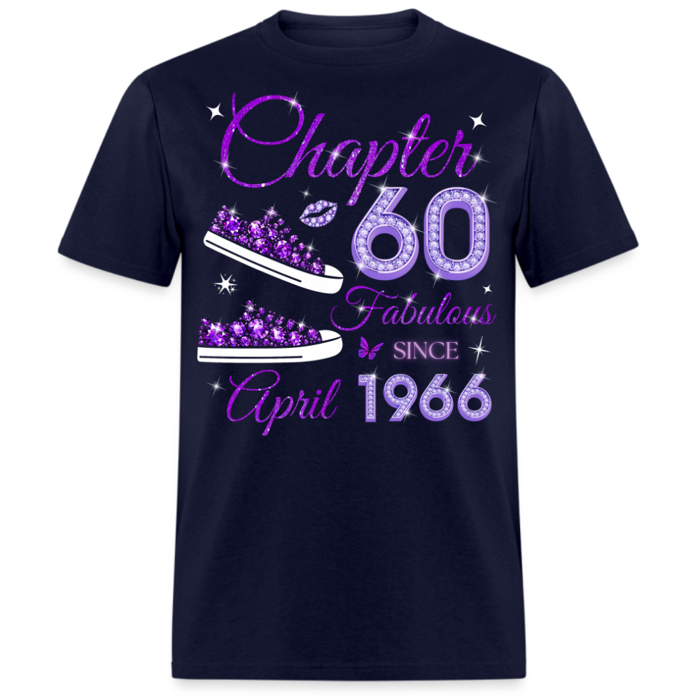 PURPLE CHAPTER 60 FAB SINCE APRIL 1966 (SNEAKER) UNISEX SHIRT