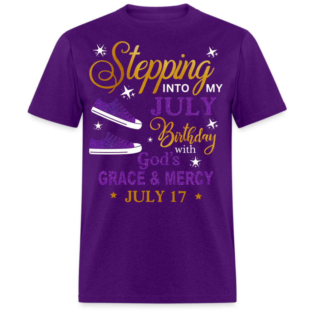 JULY 17 GRACE & MERCY UNISEX SHIRT