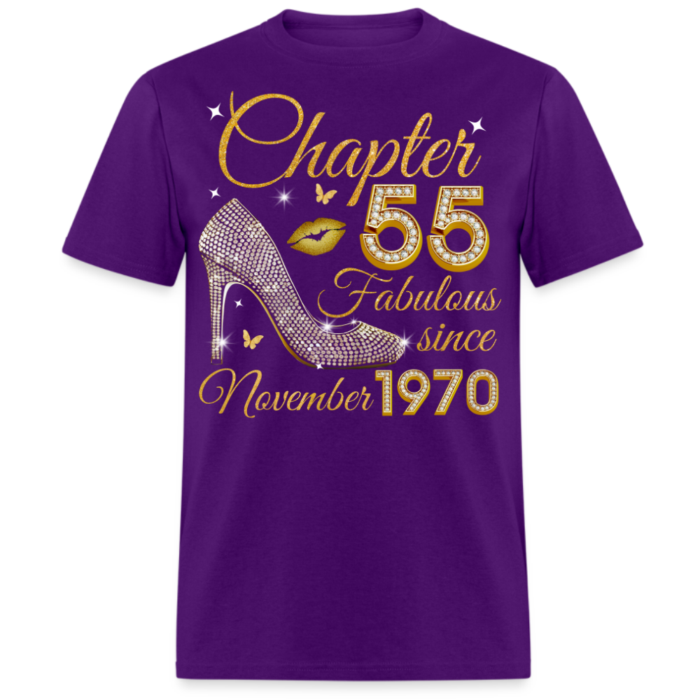 GOLDEN CHAPTER 55 FAB SINCE NOVEMBER 1970 UNISEX SHIRT