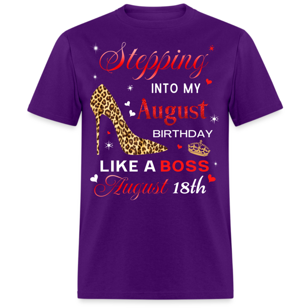 BIRTHDAY BOSS AUGUST 18TH
