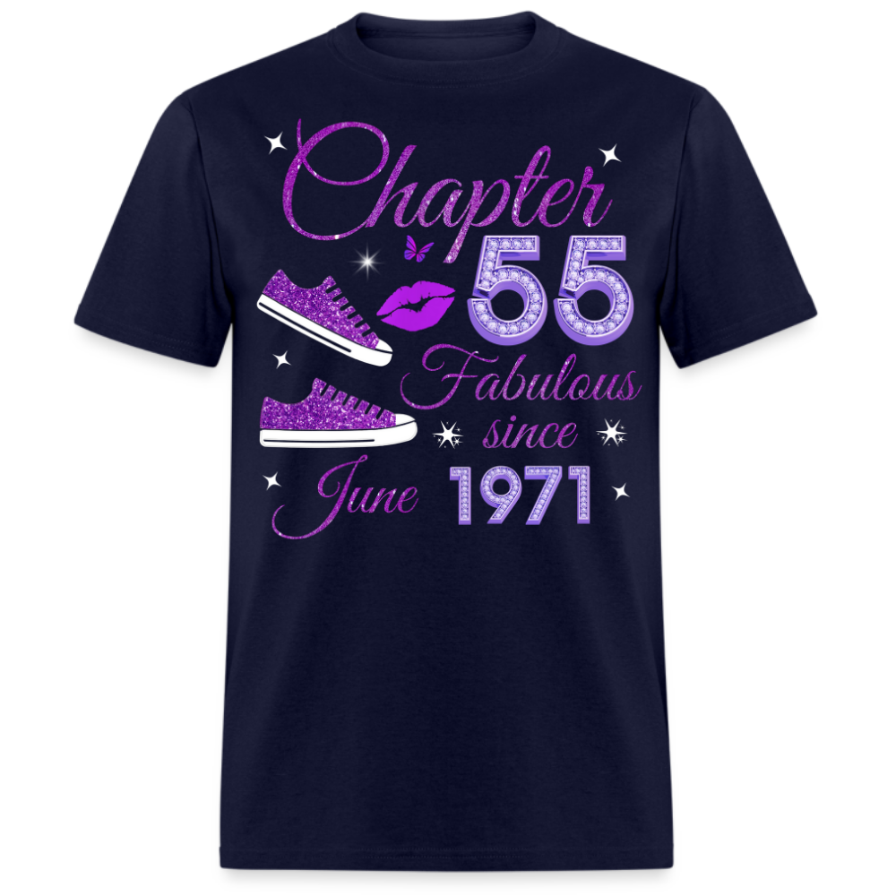 CHAPTER 55 FABULOUS SINCE JUNE 1971 (SNEAKER) UNISEX SHIRT