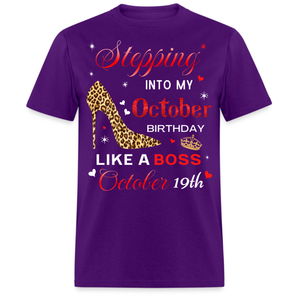 BIRTHDAY BOSS OCTOBER 19TH