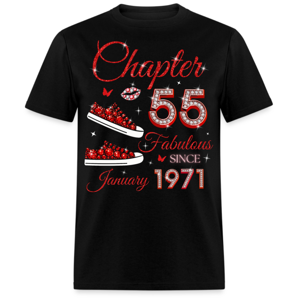 CHAPTER 55 FAB SINCE JANUARY 1971 (SNEAKER) UNISEX SHIRT