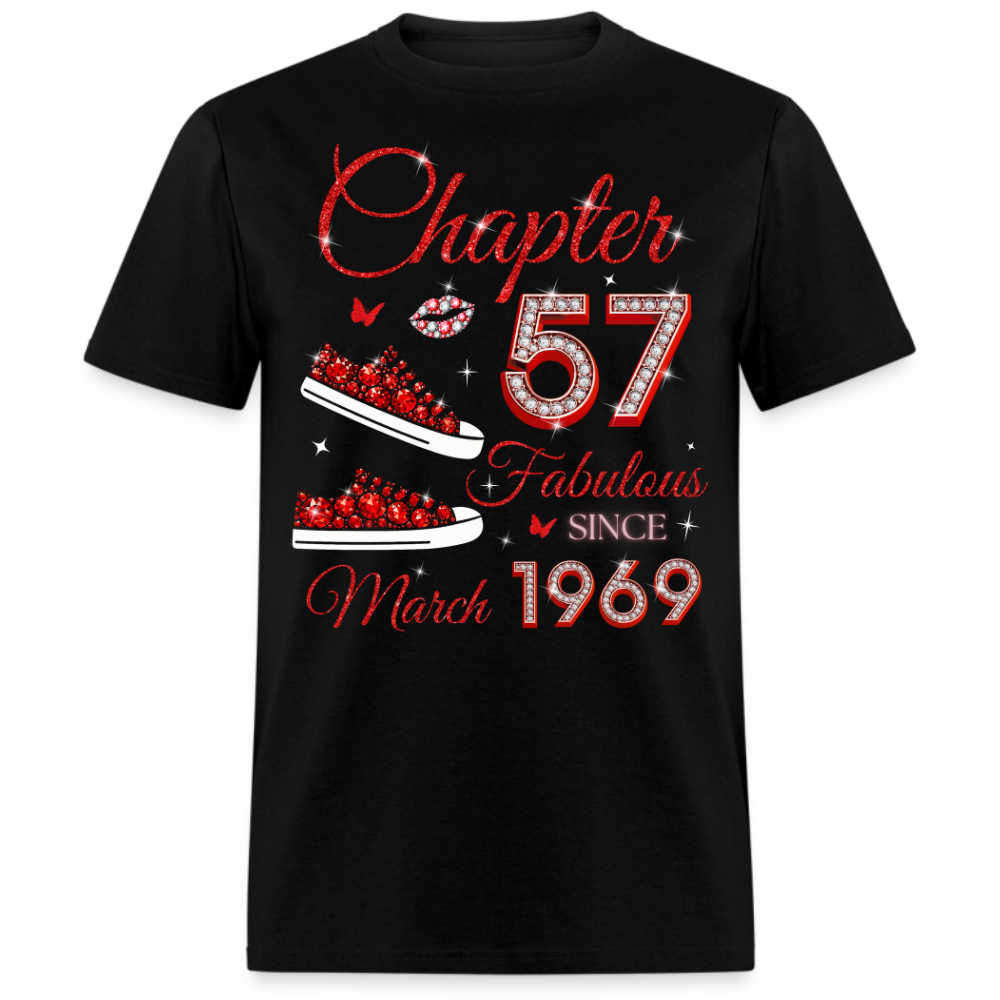 CHAPTER 57 FAB SINCE MARCH 1969 (SNEAKER) UNISEX SHIRT