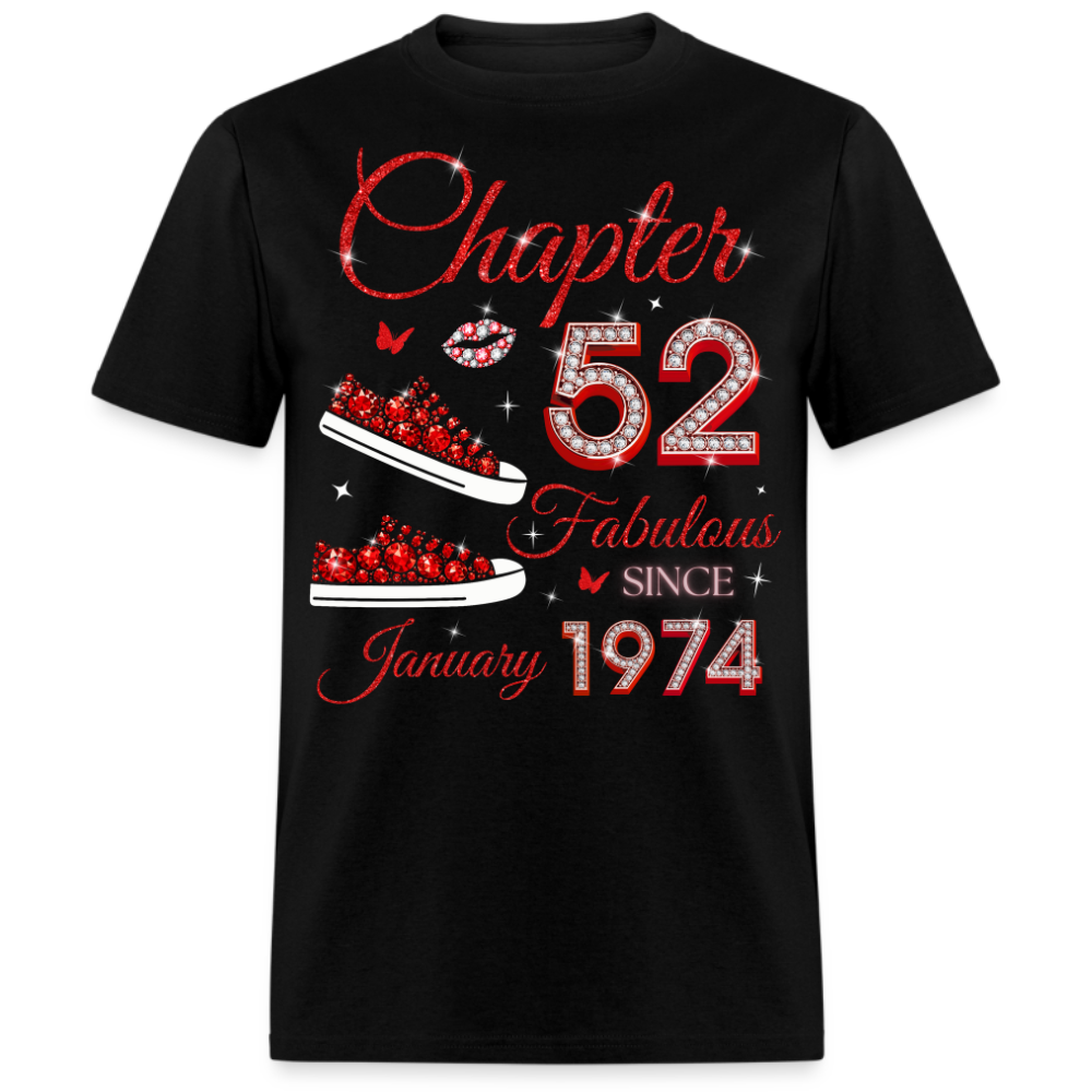 CHAPTER 52 FAB SINCE JANUARY 1974 (SNEAKER) UNISEX SHIRT