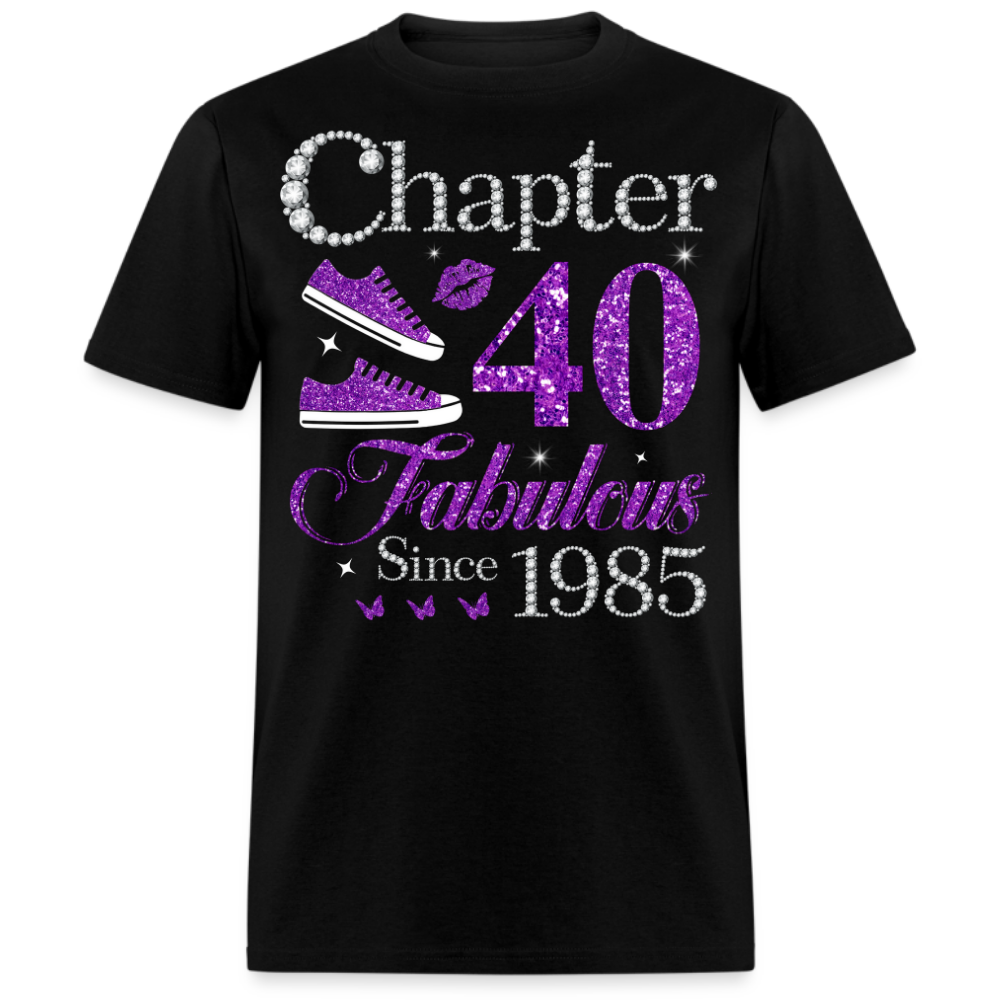 PURPLE CHAPTER 40 FAB SINCE 1985 UNISEX SHIRT