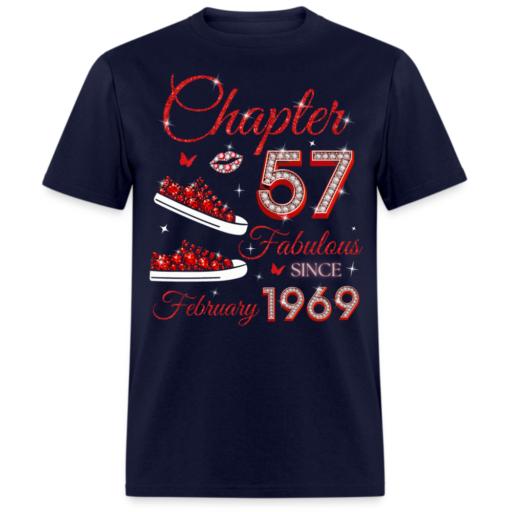CHAPTER 57 FAB SINCE FEBRUARY 1969 (SNEAKER) UNISEX SHIRT
