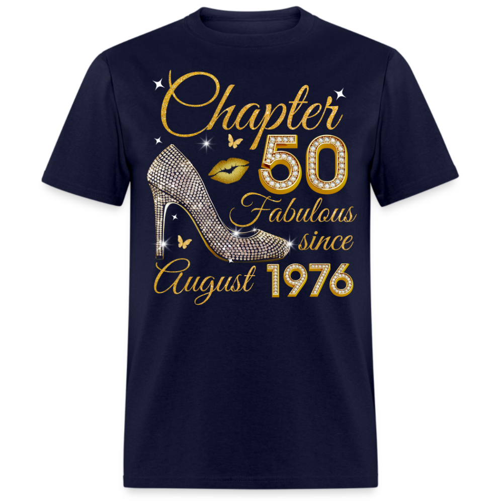 GOLDEN CHAPTER 50 FAB SINCE AUGUST 1976 UNISEX SHIRT