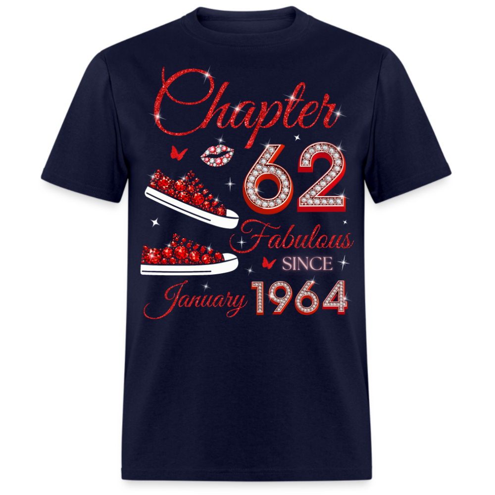 CHAPTER 62 FAB SINCE JANUARY 1964 (SNEAKER) UNISEX SHIRT