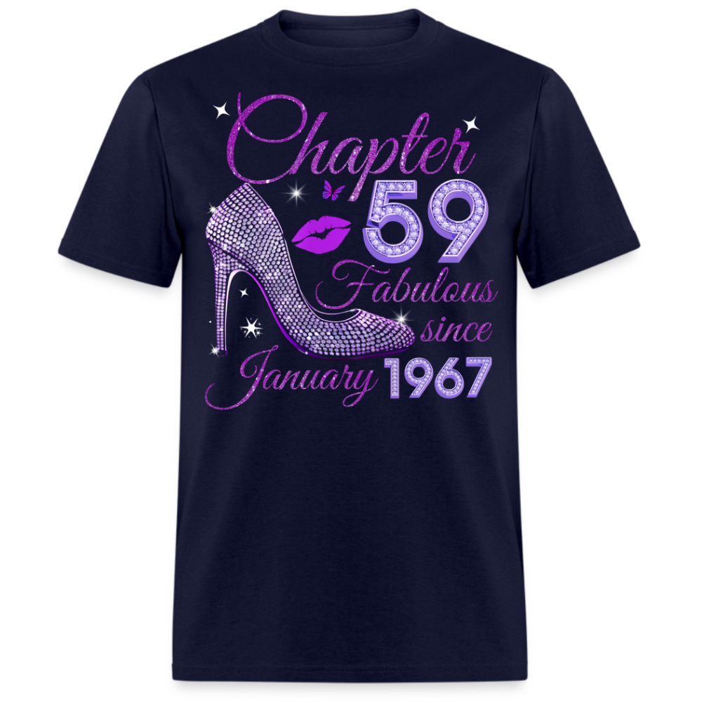 CHAPTER 59 FABULOUS SINCE JANUARY 1967 UNISEX SHIRT