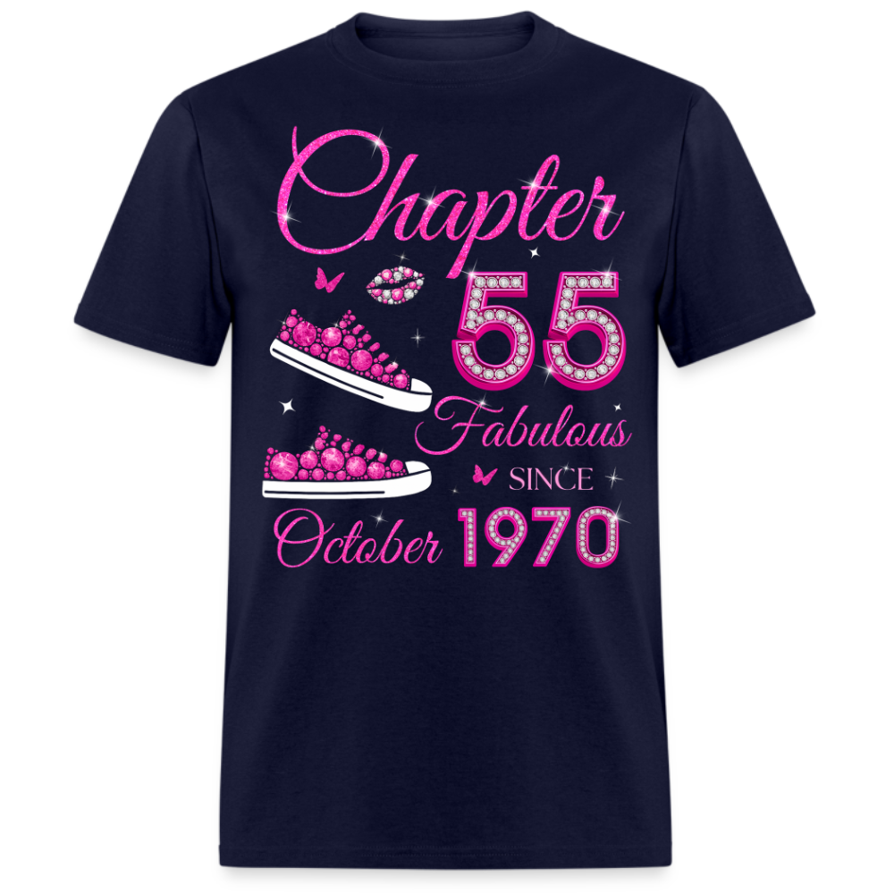 CHAPTER 55 FAB SINCE OCTOBER 1970 (PSNEAKER) UNISEX SHIRT