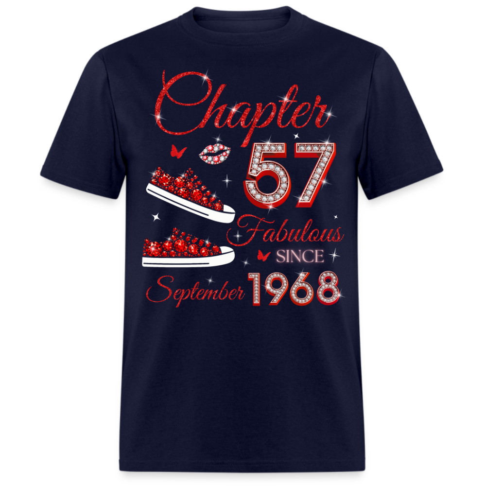 CHAPTER 57 FAB SINCE SEPTEMBER 1968 (SNEAKER) UNISEX SHIRT