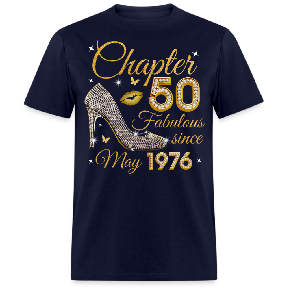 GOLDEN CHAPTER 50 FAB SINCE MAY 1976 UNISEX SHIRT