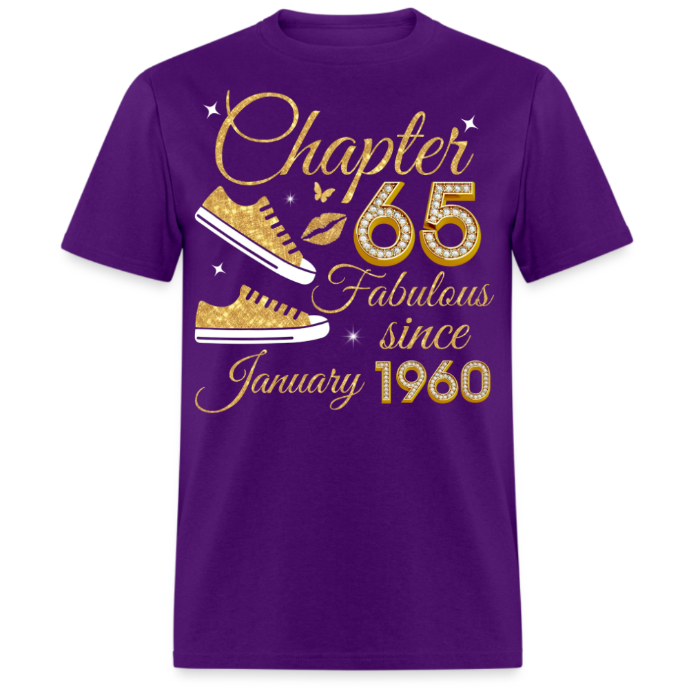 CHAPTER 65 FAB SINCE JANUARY 1960 UNISEX SHIRT